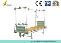 Wooden Surface Aluminum Alloy One Column Orthopedic Adjustable Beds With CE, ISO (ALS-TB04)