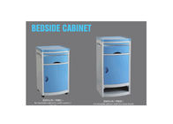 ABS Plastic Movable Hospital Bedside Locker As Hospital Furniture For Ward Room