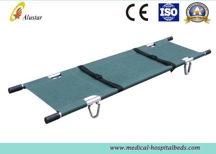 Light-Weighted Foldable Military Pole Stretcher Aluminum Alloy Emergency Rescue Stretcher (ALS-SA112)