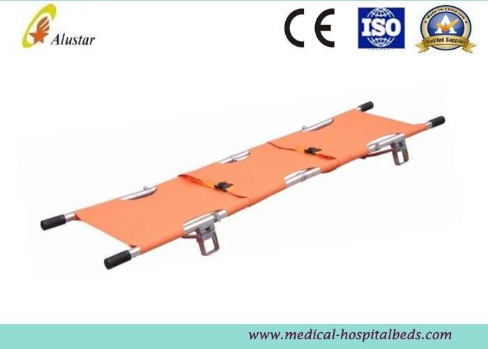 4 Folding Stretcher Aluminum Alloy Rescue Stretcher Emergency Stretcher (ALS-SA113)